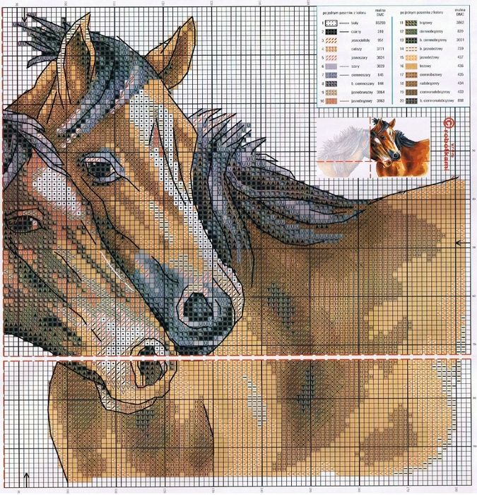 Free Cross Stitch Patterns Horses - Horse Cross Stitch Patterns Free
