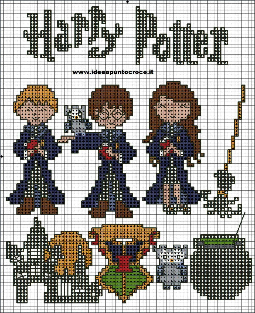 Free Harry Potter Cross Stitch Charts 13 From 44 Harry Potter Cross  - Free Harry Potter Cross Stitch Patterns