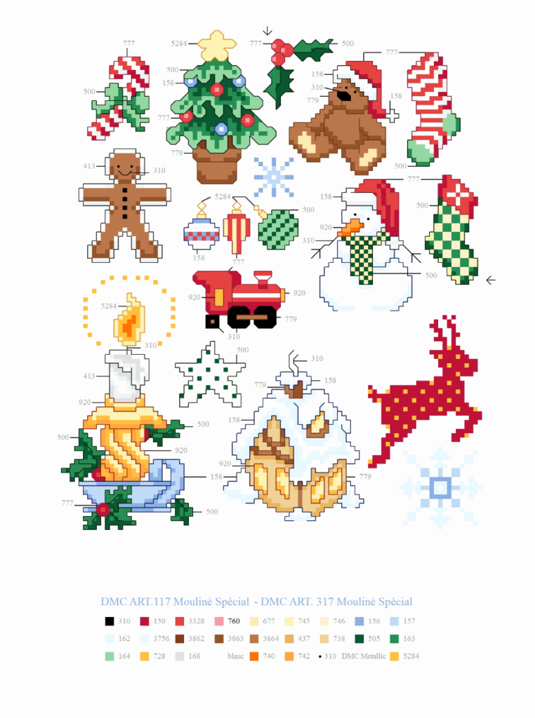 Free Holiday Cross Stitch Charts Holiday Cross Stitch Holiday Cross  - Dmc Free Christmas Cross Stitch Patterns