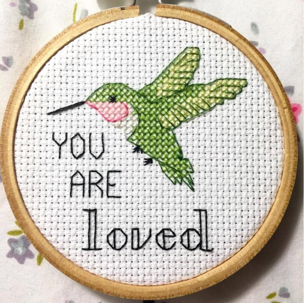 Free Hummingbird Cross Stitch Pattern Cross Stitch Patterns - Simple Hummingbird Cross Stitch Pattern