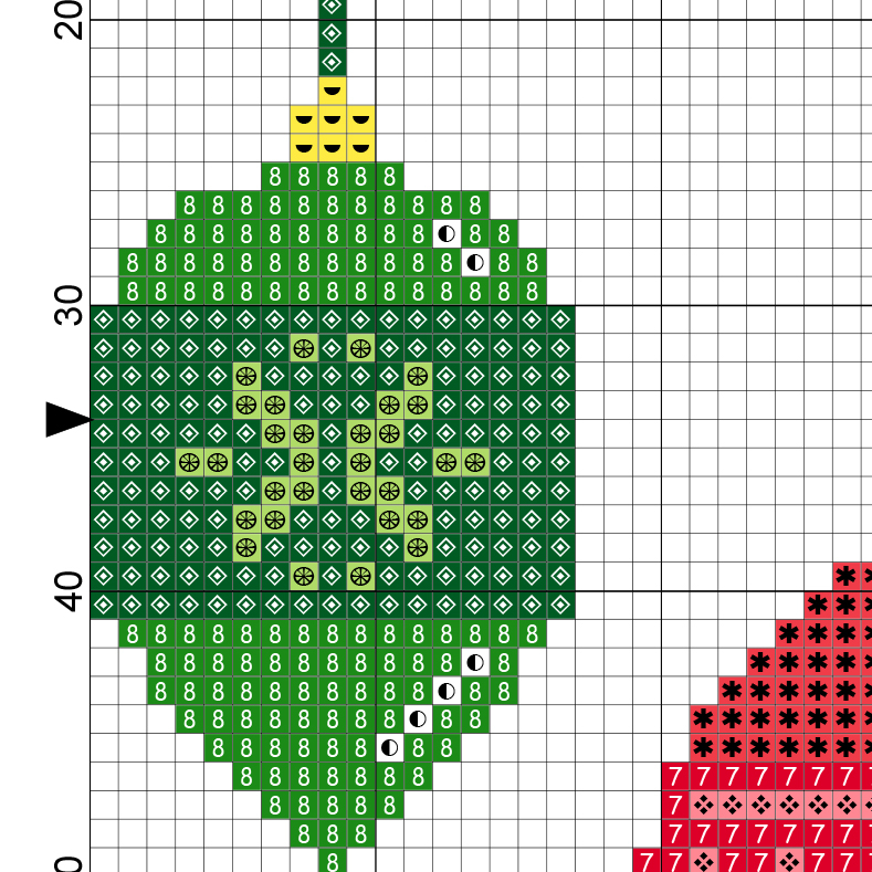 Free Printable Christmas Ornament Cross Stitch Patterns Free  - Free Cross Stitch Ornament Patterns