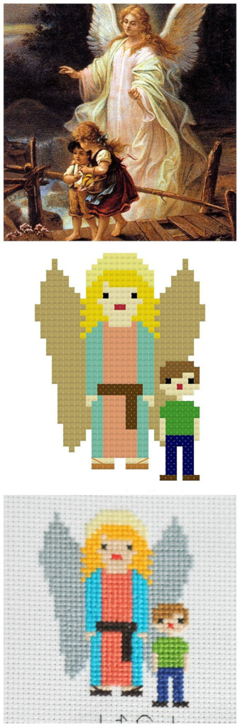Free Printable Cross Stitch Patterns Angels Free Printable - Free Printable Cross Stitch Patterns Angels
