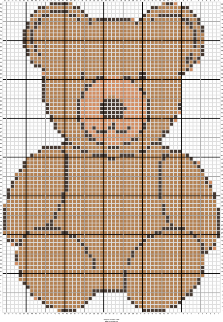 Free Teddy Bear Cross Stitch Patterns - Teddy Bear Cross Stitch Patterns Free