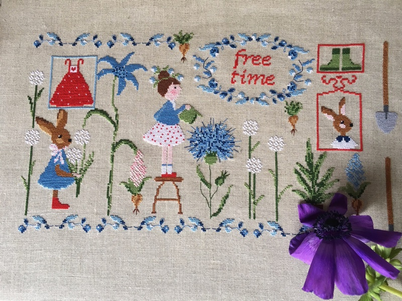 Free Time From Lilli Violette Cross Stitch Charts Cross Stitch  - Lilli Violette Cross Stitch Patterns