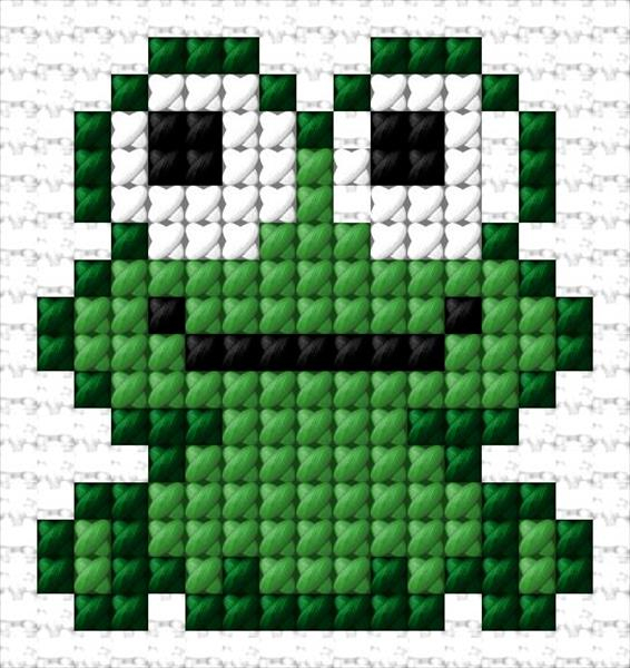 Frog Cross Stitch Designs - Free Cross Stitch Patterns Frogs