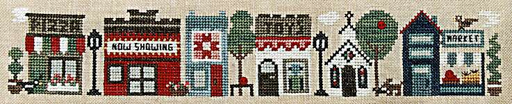 Frosty Tiny Town Cross Stitch Pattern By Heart In Hand variant 24 1287  - Frosty Tiny Town Cross Stitch Pattern