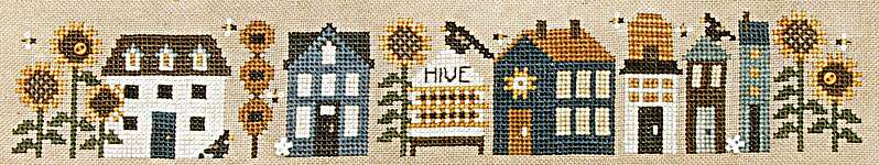 Frosty Tiny Town Cross Stitch Pattern By Heart In Hand variant 24 1287  - Frosty Tiny Town Cross Stitch Pattern