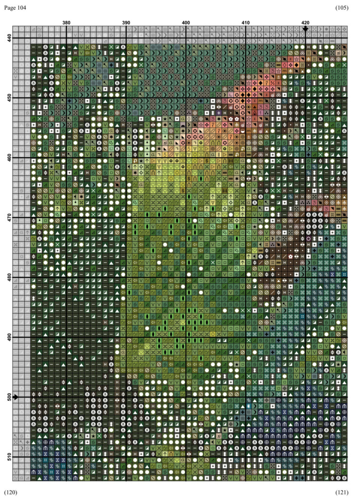Full Coverage Maximum Size Cross Stitch Pattern PDF Pattern Etsy - Full Coverage Cross Stitch Patterns Pdf