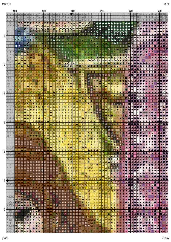 Full Coverage Maximum Size Cross Stitch Pattern PDF Pattern Etsy - Full Coverage Cross Stitch Patterns Pdf