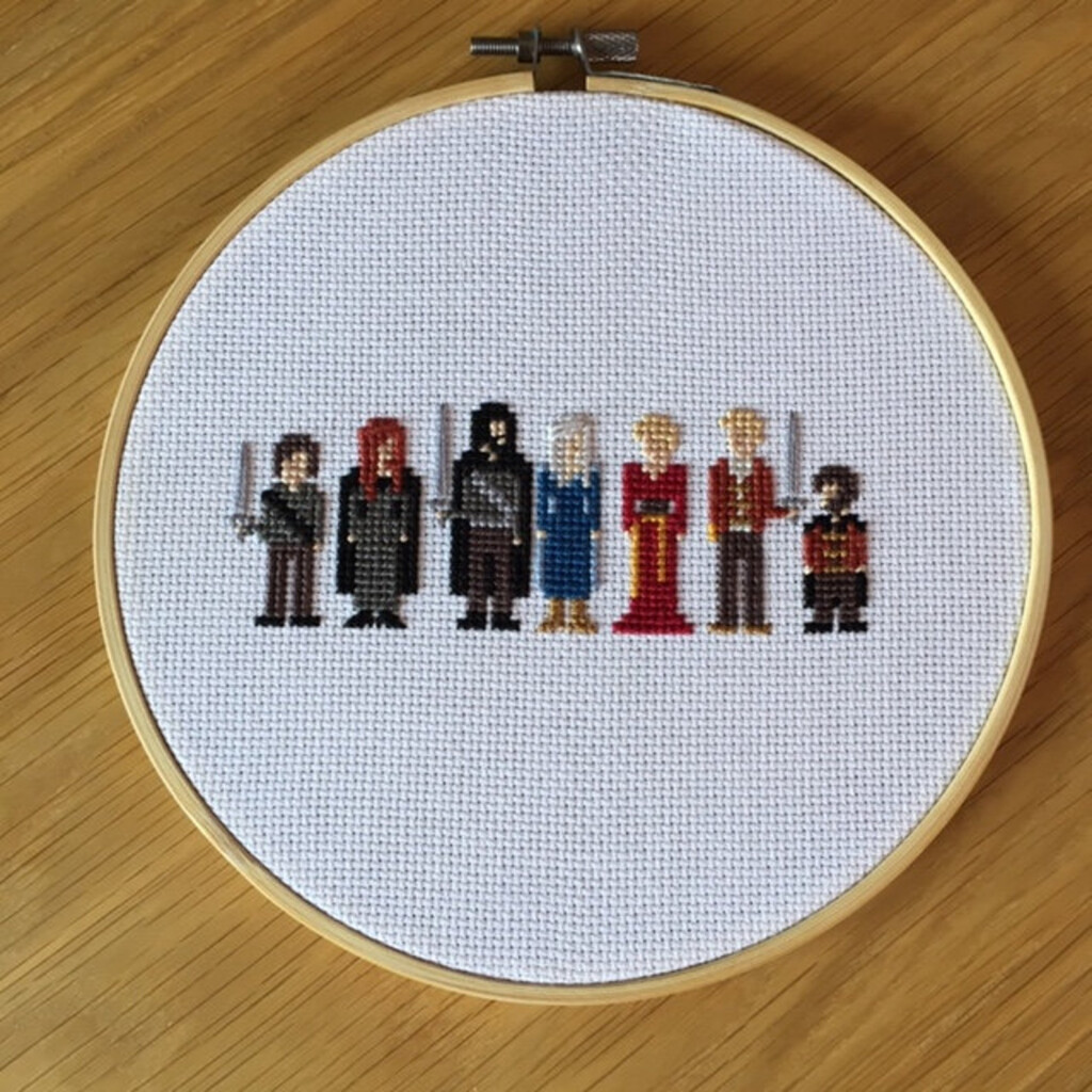 Game Of Thrones Cross Stitch Pattern Etsy - Game Of Thrones Cross Stitch Patterns