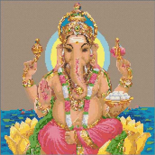 Ganesha Cross Stitch Designs - Ganesha Cross Stitch Pattern Free