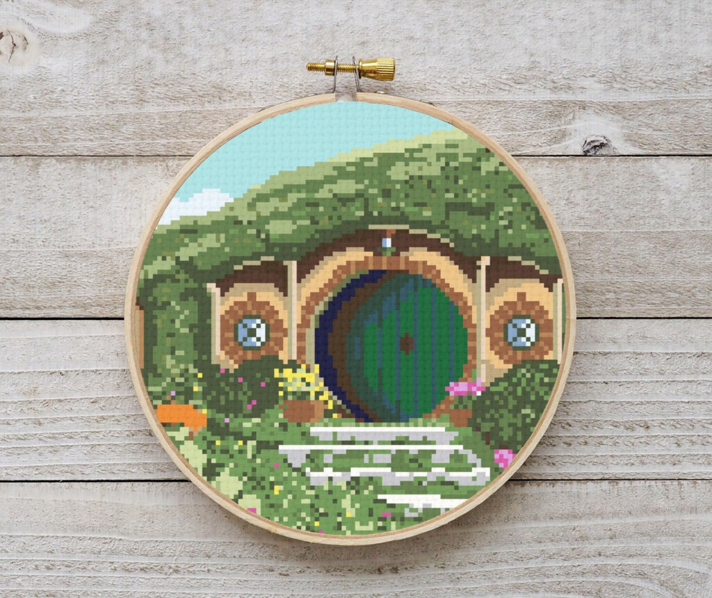 Hobbit Cross Stitch Pattern Lord Of The Rings Cross Stitch Etsy - Hobbit Cross Stitch Patterns Free