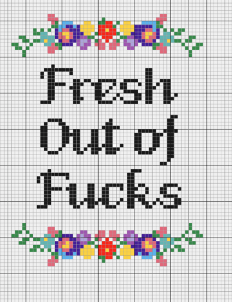 Inappropriate And Funny Cross Stitch Patterns Artofit - Free Inappropriate Cross Stitch Patterns