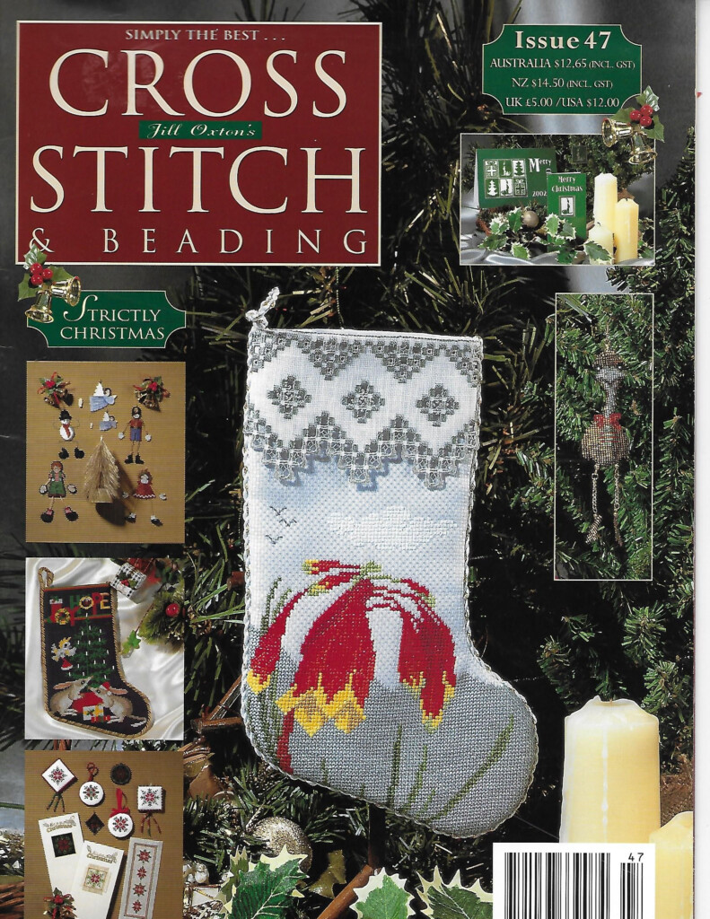 Issue 47 Strictly Christmas From Jill Oxton s Simply The Best Cross  - Jill Oxton Cross Stitch Patterns