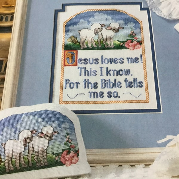 Jesus Loves Me Cross Stitch Pattern Etsy - Jesus Loves Me Cross Stitch Patterns