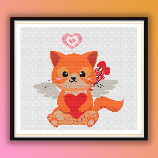 Kitty Cross Stitch Etsy - Soft Kitty Cross Stitch Pattern