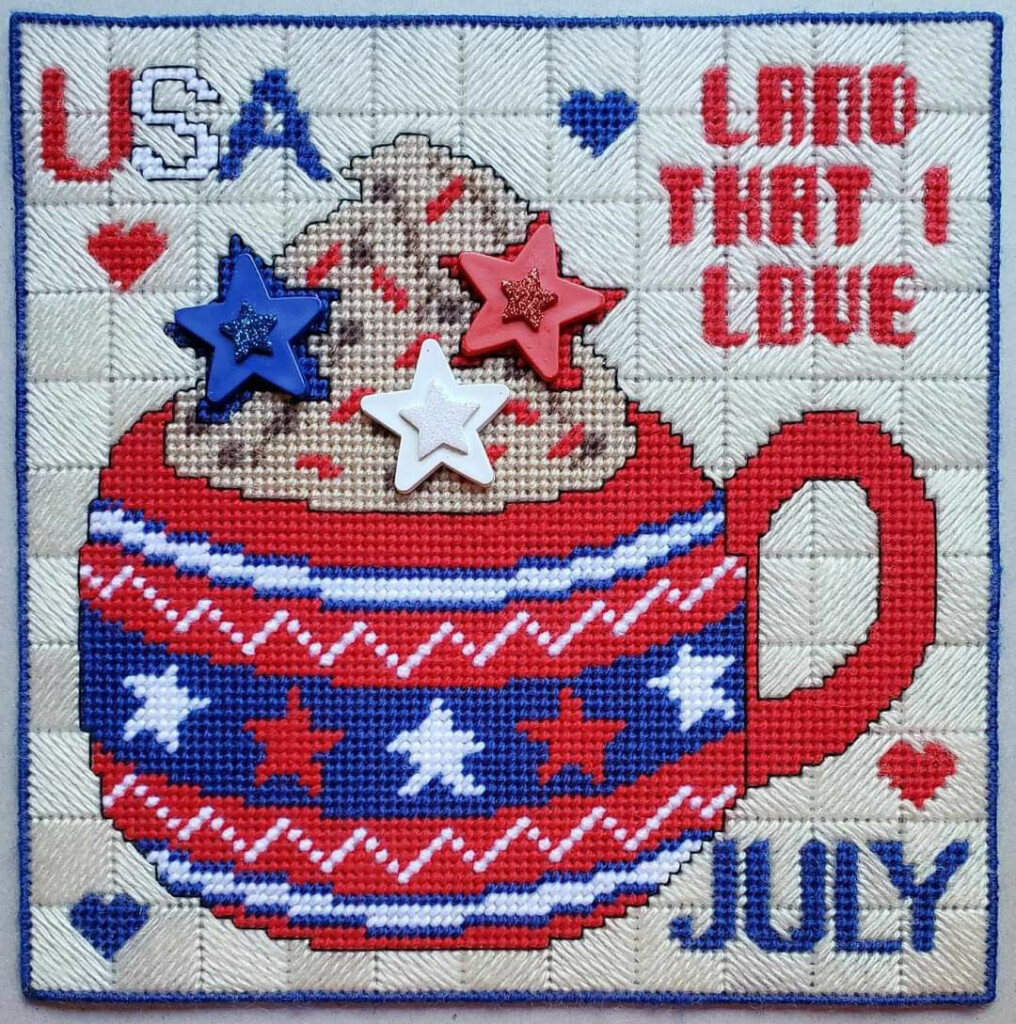 Land That I Love Cross Stitch Pattern - Land That I Love Cross Stitch Pattern