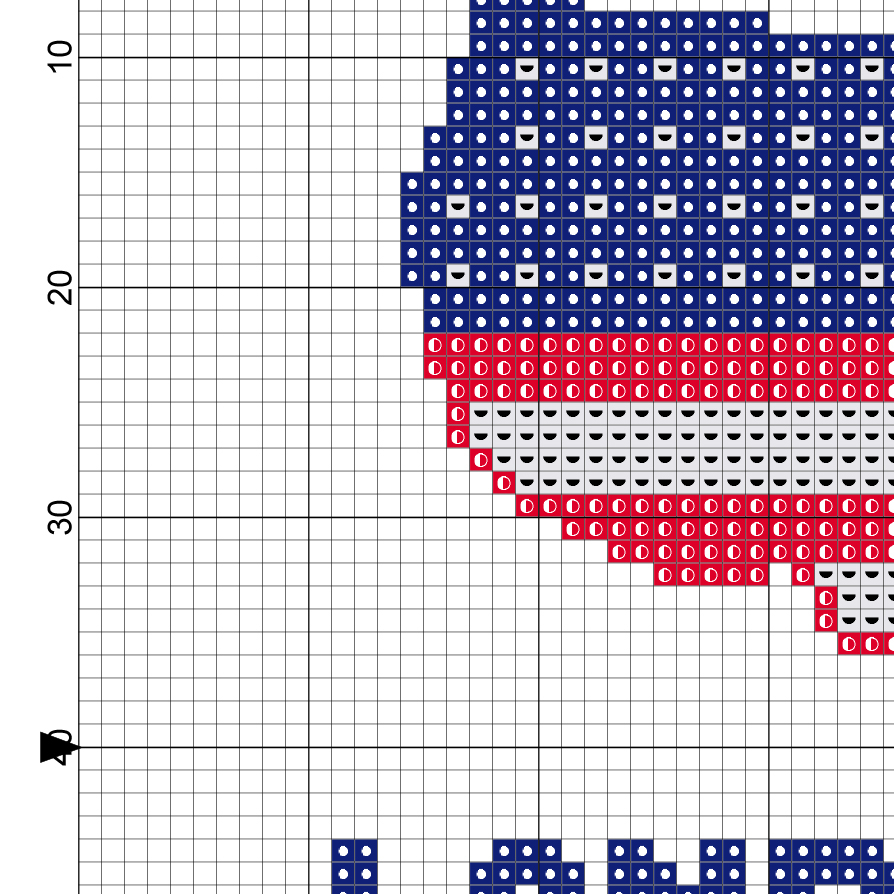 Land That I Love Cross Stitch Pattern Daily Cross Stitch - Land That I Love Cross Stitch Pattern