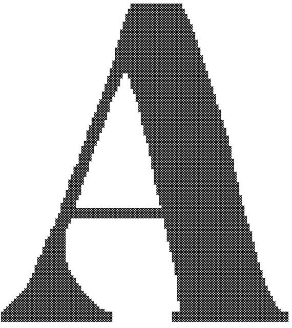 Large Cross Stitch Alphabet Patterns Cross Stitch Patterns - Large Cross Stitch Alphabet Patterns