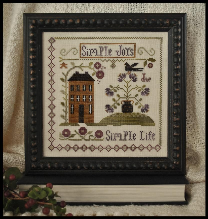 Little House Needleworks Cross Stitch House Cross Stitch Cross  - Little House Cross Stitch Patterns