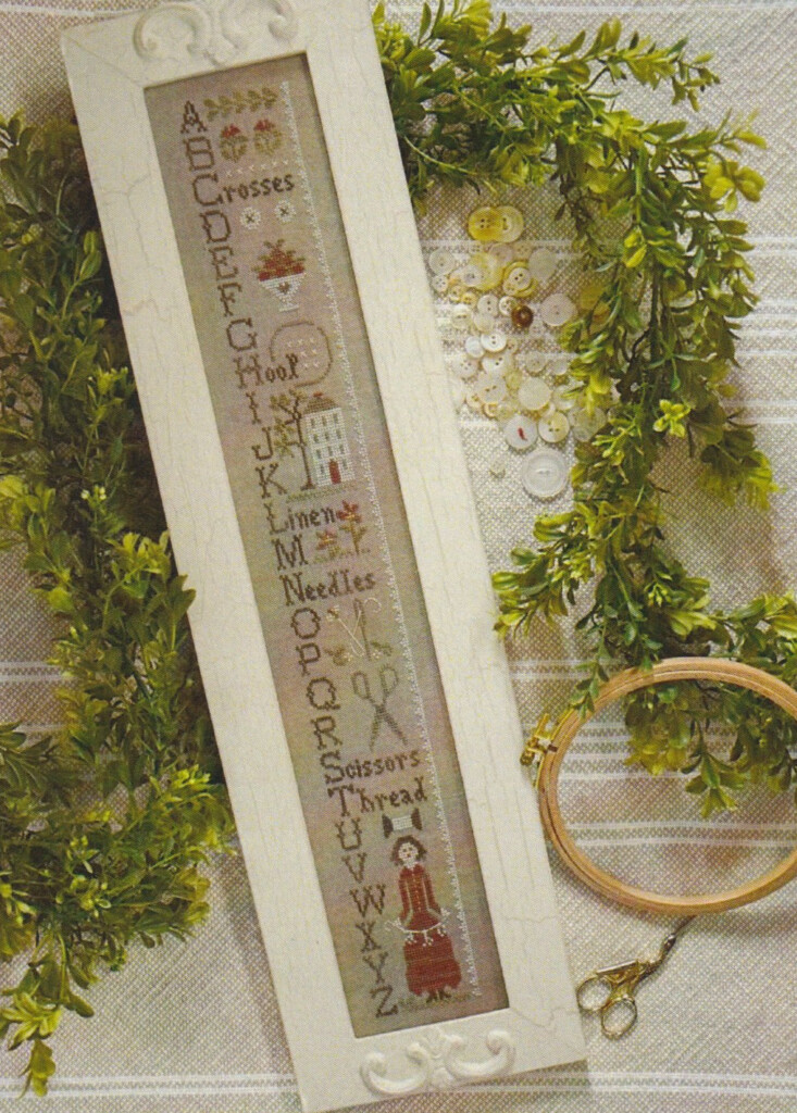 Little House Needleworks Needlework ABC s Cross Stitch Pattern  - Little House Cross Stitch Patterns