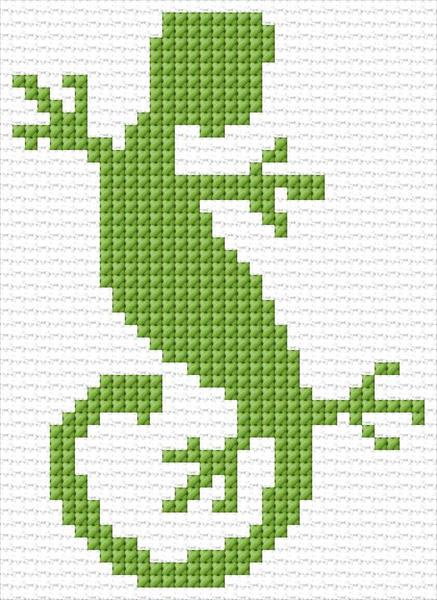 Lizard 54 3271 x stitch 10 Free Patterns Online - Lizard Cross Stitch Pattern Free