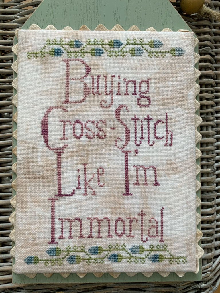 Lucy Beam Love In Stitches Immortal Cross Stitch Pattern 123Stitch - Cross Stitch Patterns Buy Online