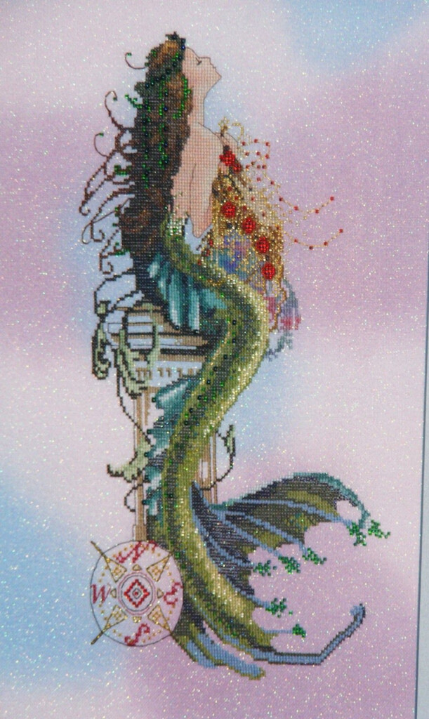 Mermaid Of Atlantis By Mirabilia Designs Cross Stitch Designs - Mirabilia Mermaid Cross Stitch Patterns