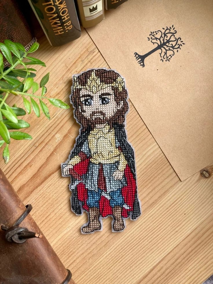 Middle Earth Aragorn Cross Stitch Pattern Cross Stitch Patterns  - Middle Earth Cross Stitch Pattern