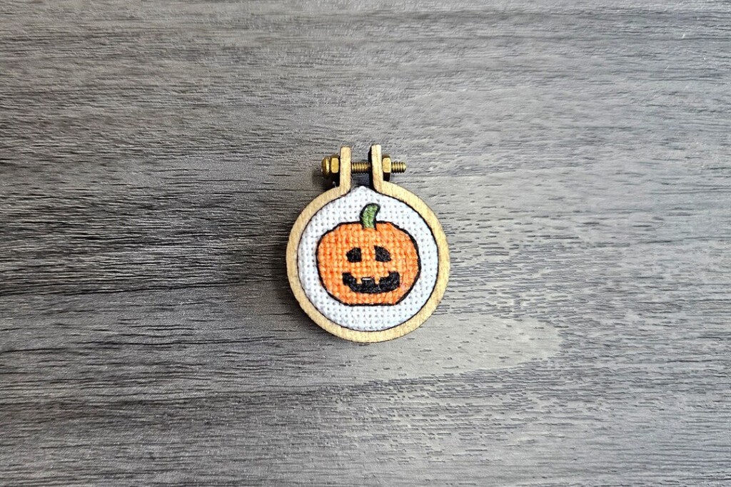 Mini Jack O lantern Cross Stitch Pattern Etsy - Jack O Lantern Cross Stitch Pattern