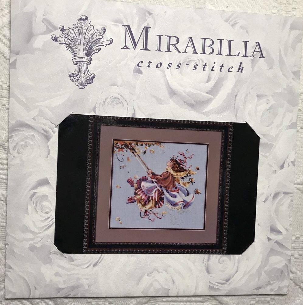 Mirabilia Designs Touching The Autumn Sky Cross Stitch Pattern Nora  - Touching The Autumn Sky Cross Stitch Pattern