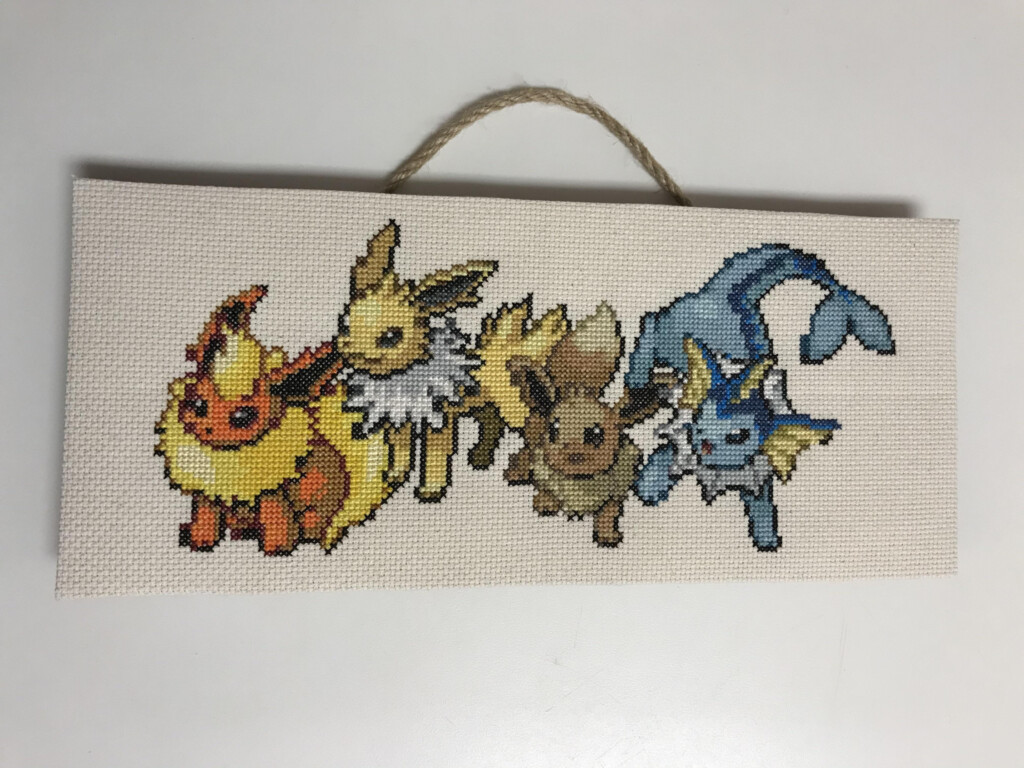 Modern Cross Stitch Pokemon Generations I Instant Download PDF VIII  - Pokemon Cross Stitch Patterns Pdf