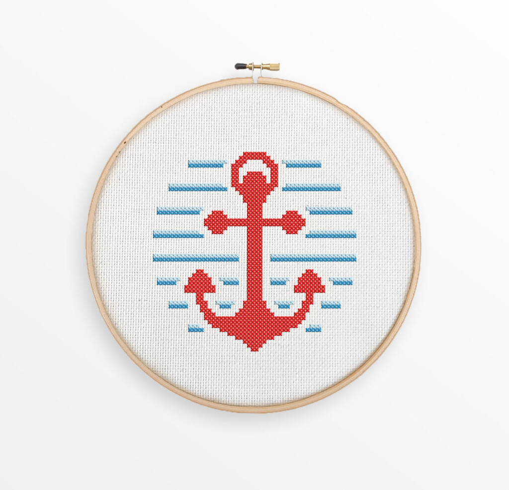 Movies Download Nautical Anchor Cross Stitch Patterns Free Download Pdf - Anchor Free Cross Stitch Patterns