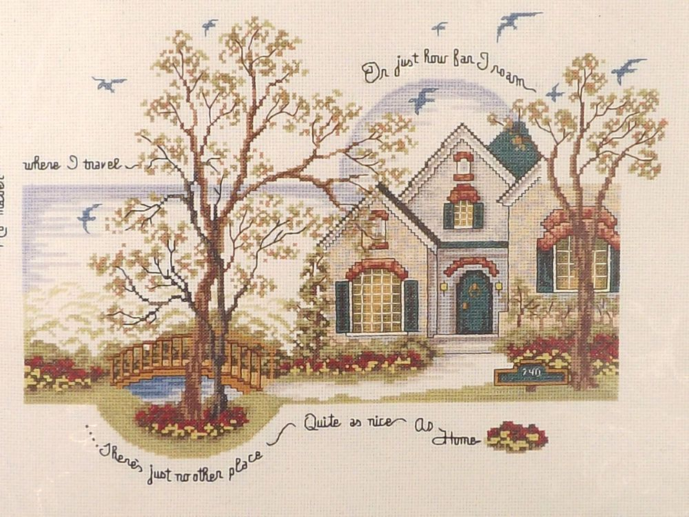 Needle Treasures How Far I Roam Counted Cross Stitch Kit D Morgan  - D Morgan Cross Stitch Patterns