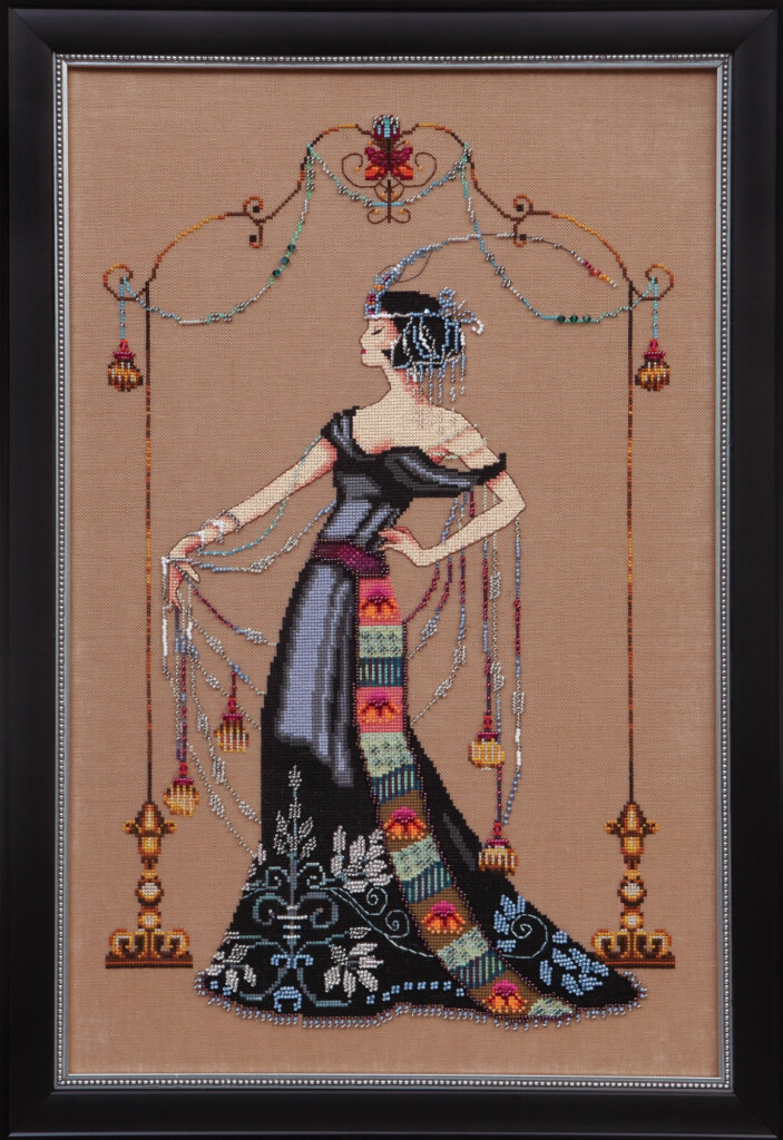 Nightingale Mirabilia By Nora Corbett MD185 Exquisite Cross Stitch  - Mirabilia Designs Cross Stitch Patterns
