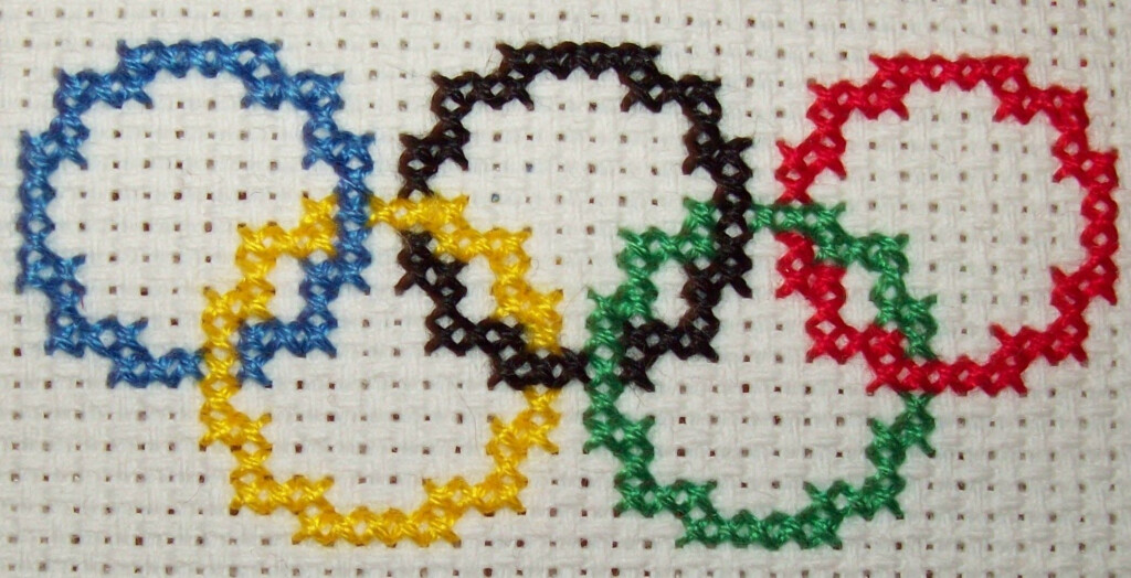 Olympic Rings Cross Stitch Pattern - Olympic Rings Cross Stitch Pattern