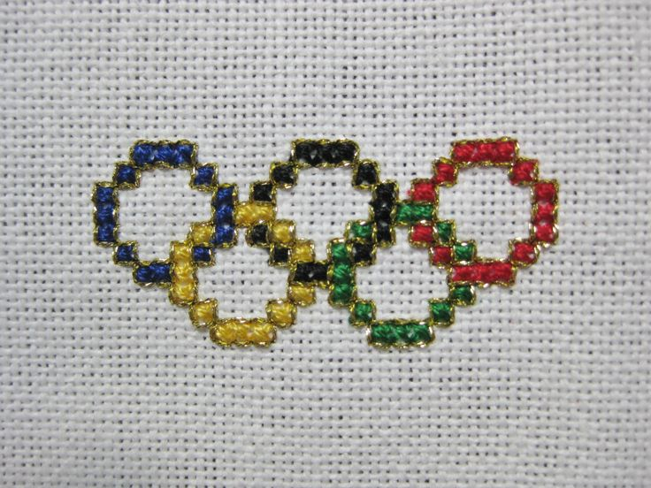Olympic Rings Cross Stitch Pattern Cross Stitch Flowers Cross Stitch  - Olympic Rings Cross Stitch Pattern