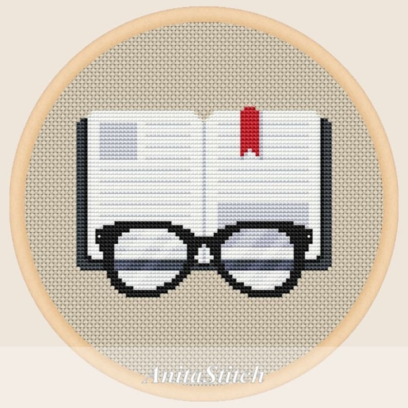 Open Book Cross Stitch Pattern Etsy - Open Book Cross Stitch Pattern