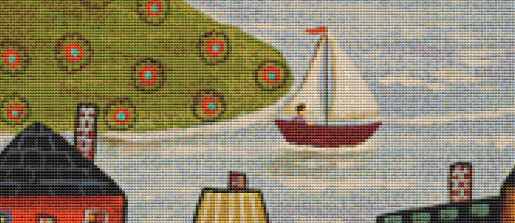 Out To Sail Cross Stitch Pattern By Karla Gerard Etsy - Karla Gerard Cross Stitch Patterns