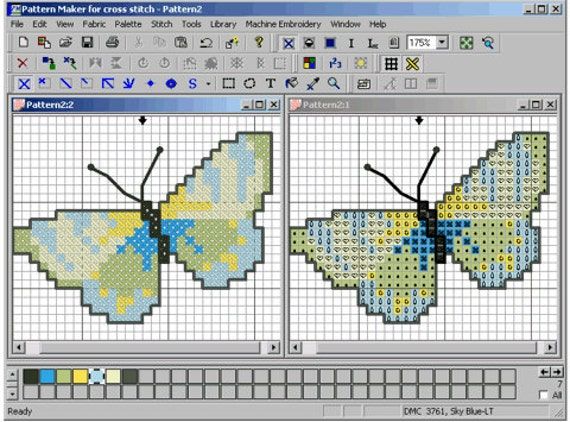 Pattern Maker For Cross Stitch Version 4 Starter By OwlShop - Ai Cross Stitch Pattern Generator