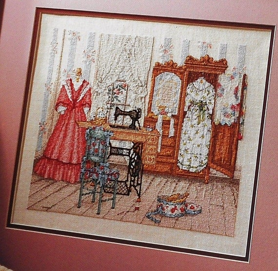 Paula Vaughan THOUGHTS OF SPRING Counted Cross Stitch - Paula Vaughan Cross Stitch Patterns Free