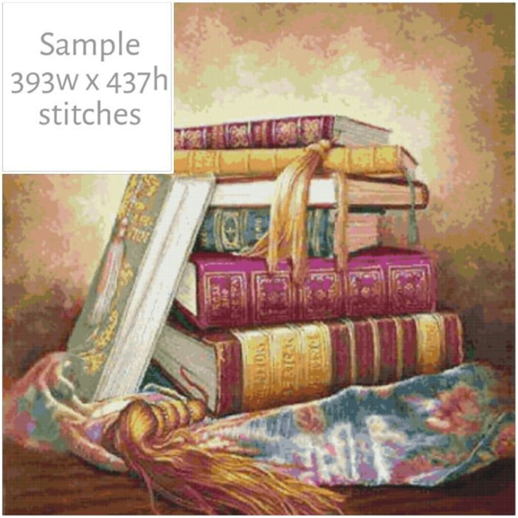 PDF Counted Vintage Cross Stitch Pattern Books 8 Sizes Etsy - Best Cross Stitch Pattern Books