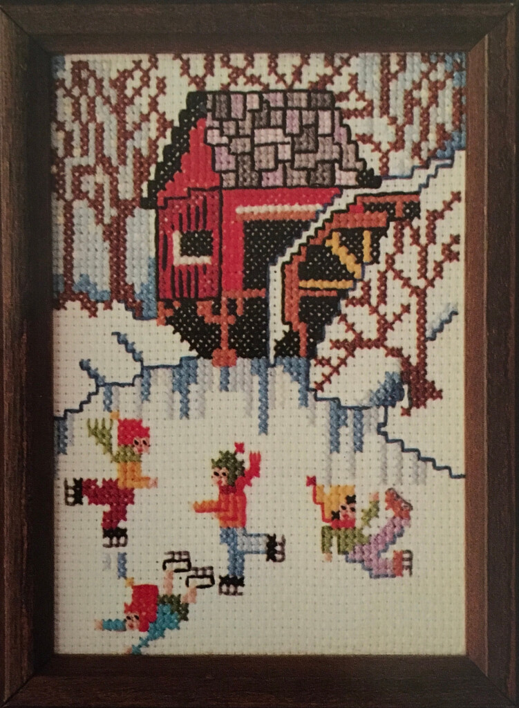 PDF Cross Stitch Ice Skating Etsy - Ice Skating Cross Stitch Patterns