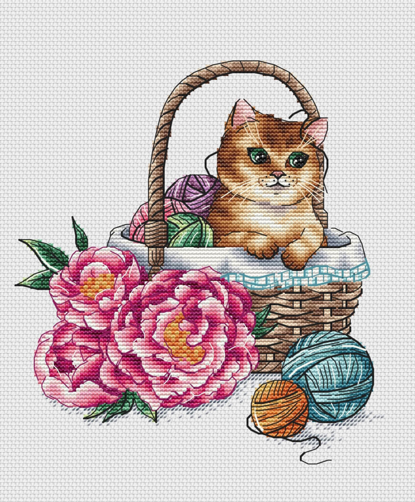 PDF Punochka Cross Stitched Animals Bunny Cat Frog Mouse Whale  - Digital Download Cross Stitch Patterns