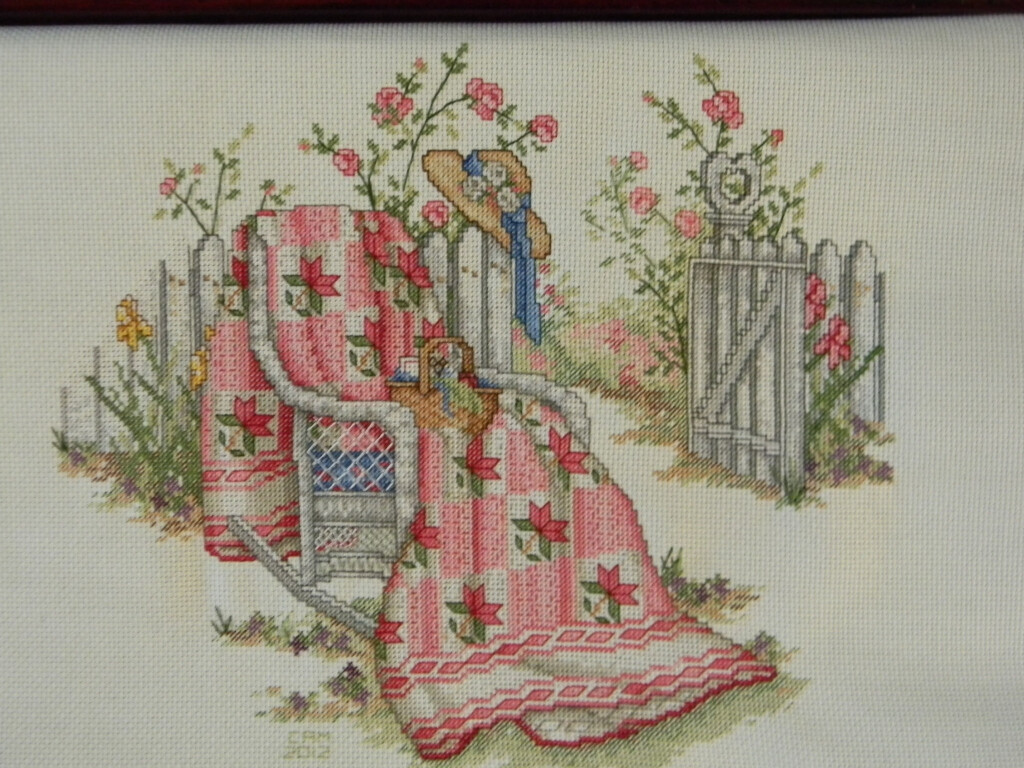  Peony Paradise Quilts From The Garden A Cross Stitch Pattern By  - Paula Vaughan Cross Stitch Patterns Free