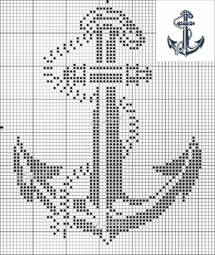 Pin By Ay e eker Ha al On Anchor Cross  - Anchor Free Cross Stitch Patterns