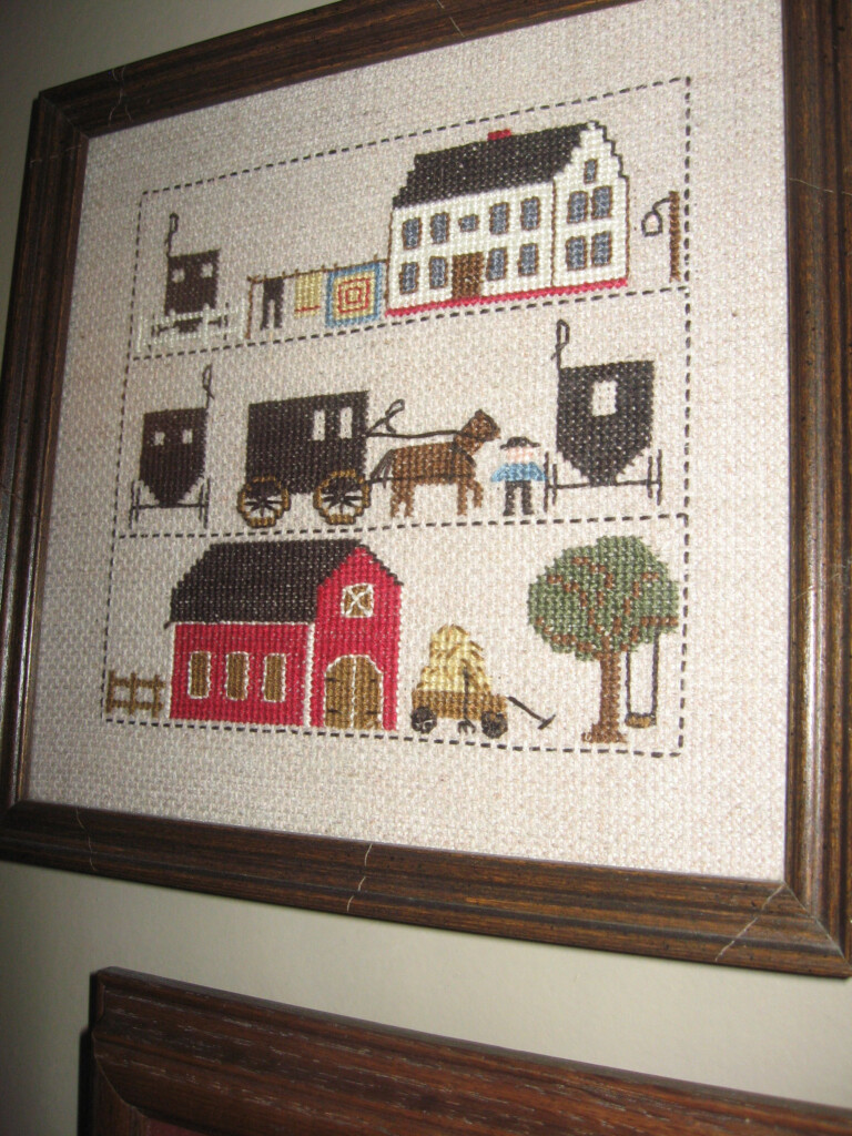 Pin By Brenda Davis On Amish Cross Stitch Cross Stitch Patterns  - Amish Cross Stitch Patterns Free