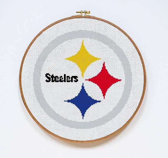 Pittsburgh Steelers Cross Stitch Pattern Instant Download - Steelers Cross Stitch Patterns Free