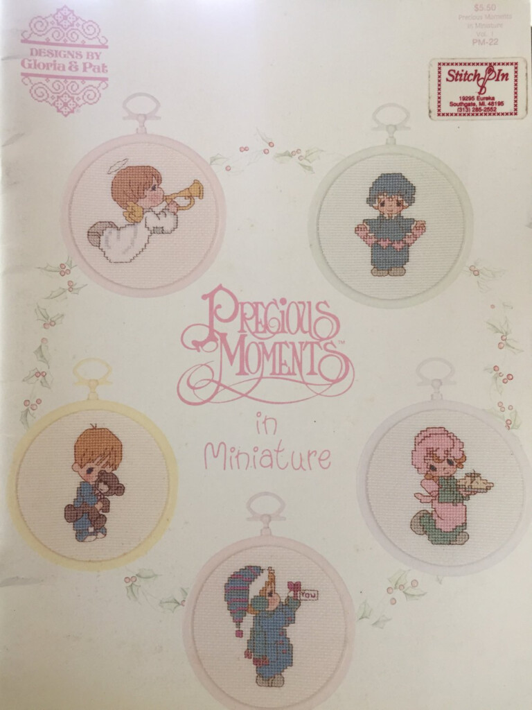 Precious Moments Counted Cross Stitch Designs PM22 In Miniature - Precious Moments Counted Cross Stitch Patterns