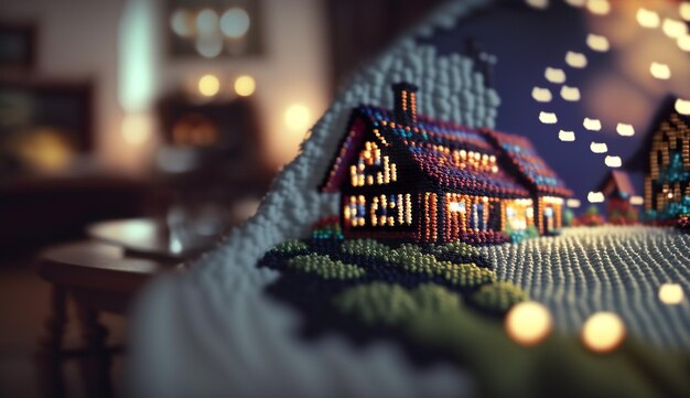 Premium AI Image Crossstitching And Needlepoint Ai Generate - Ai Cross Stitch Pattern Generator